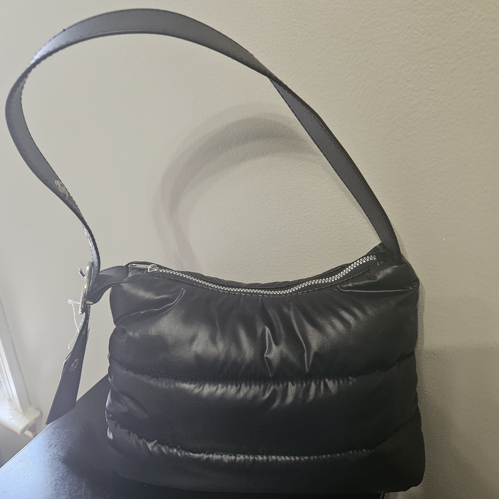 H&M Black Padded Shoulder Bag